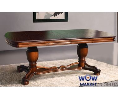 Стіл розкладний Барон 2000 (+500) * 1000мм, горіх Мікс Меблі Стіл розкладний Барон 2000 (+500) * 1000мм, горіх Мікс Меблі