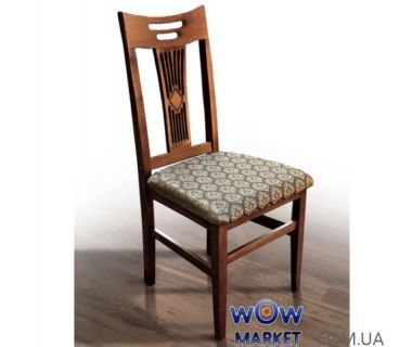 Стілець Юля (тверда спинка) горіх Мікс-Меблі Фенікс