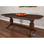 Стіл розкладний Гетьман (горіх) 2000 (+ 400 + 400) * 1000мм Мікс-Меблі Авангард