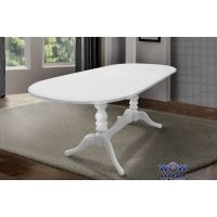 Стіл розкладний Вавилон 1500 (+400) х900мм (Білий, ваніль) Мікс-Меблі Авангард