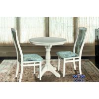 Стіл обідній Чумак (слонова кістка, білий) Мікс-Меблі Карпати