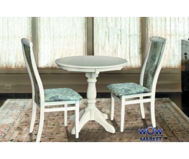 Стіл обідній Чумак (слонова кістка, білий) Мікс-Меблі Карпати