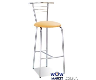 Стілець барний Tina hocker chrome (Тіна хокер) Новий стиль