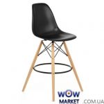 Стул барный Тауэр Вуд черный SDM (Групо СДМ)
