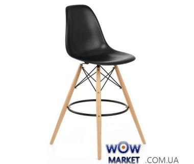 Стул барный Тауэр Вуд черный SDM (Групо СДМ)