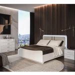 Комплект спальні Белладжіо 6Дв Шафа 6Дв Ліжко 1,6 БК Тумба 2Шх 2шт Комод 4Шх Дзеркало MiroMark