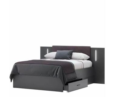 Кровать Доминика с ящиками мягкая спинка MiroMark