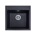 Кухонна мийка із штучного каменю BODRUM 510 black shine