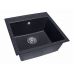 Кухонна мийка із штучного каменю BODRUM 510 black shine