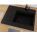 Кухонная мойка из искусственного камня BODRUM 650 black shine