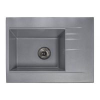 Кухонная мойка из искусственного камня BODRUM 650 gray