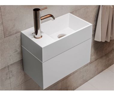 Умивальник із штучного каменю COPPER 400