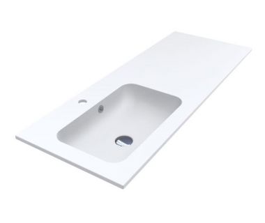 Умивальник зі штучного каменю DELLA 1200 L MIRASOFT