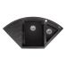 Кухонная мойка из искусственного камня EUROPE black shine