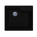 Кухонная мойка из искусственного камня LISA black shine