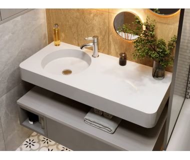 Умивальник із штучного каменю LOOP 1000 L