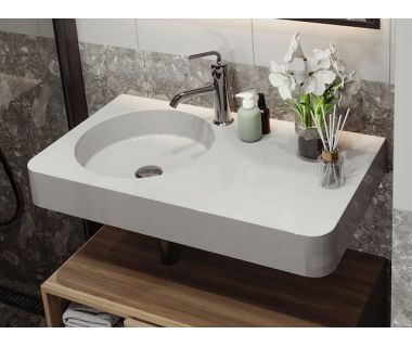 Умивальник із штучного каменю LOOP 800 L