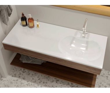 Умивальник із штучного каменю NEW YORK 1200 R