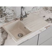 Кухонная мойка из искусственного камня VERSAL sand