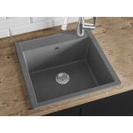 Кухонная мойка из искусственного камня BODRUM 510 grey