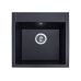 Кухонная мойка из искусственного камня BODRUM 510 black shine