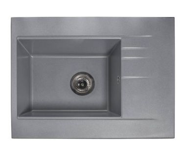 Кухонна мийка із штучного каменю BODRUM 650 gray