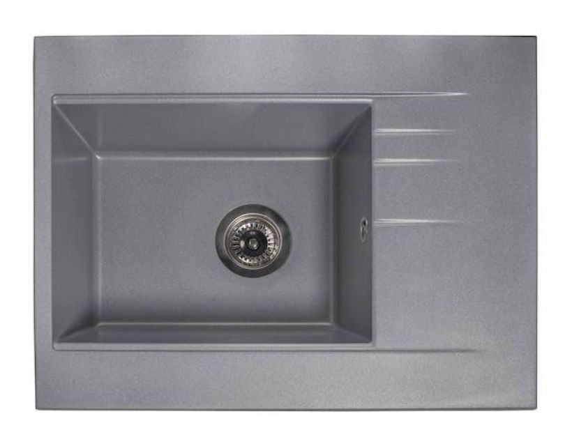 Кухонна мийка із штучного каменю BODRUM 650 gray