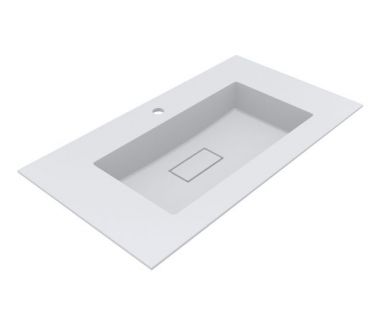 Умивальник із штучного каменю ERICA 900 MATT матова