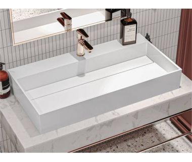 Умивальник із штучного каменю ISLAND 800