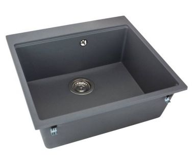 Кухонна мийка із штучного каменю LAGOON 540 gray