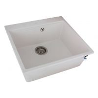 Кухонна мийка зі штучного каменю LAGOON 540 white