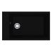 Кухонна мийка із штучного каменю LAGOON 760 black shine