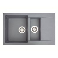 Кухонная мойка из искусственного камня LAPAS gray