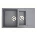 Кухонная мойка из искусственного камня LAPAS gray