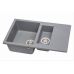Кухонная мойка из искусственного камня LAPAS gray