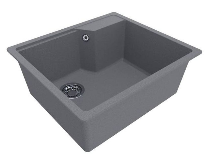 Кухонна мийка із штучного каменю LISA gray