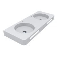 Умывальник из искусственного камня LOOP 1200-2 MIRASOFT