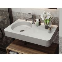 Умивальник із штучного каменю LOOP 800 L