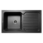 Кухонная мойка из искусственного камня ORLEAN black shine