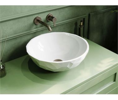 Умивальник із штучного каменю SAPFIRE