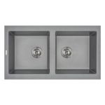Кухонная мойка из искусственного камня WESTEROS gray
