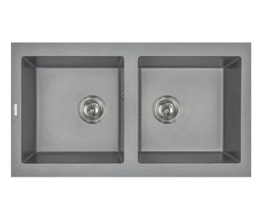 Кухонна мийка із штучного каменю WESTEROS gray