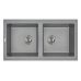 Кухонная мойка из искусственного камня WESTEROS gray