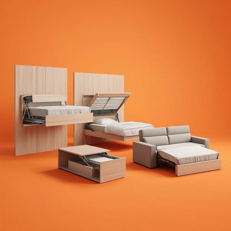 Смарт меблі трансформери — столи ліжка шафи дивани для малогабаритних квартир