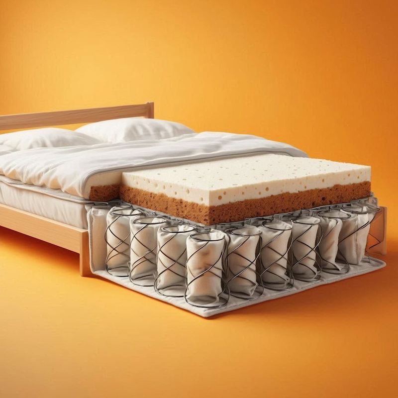 Купити матрац Pocket Spring — матраци на незалежних пружинах Меблі Даром