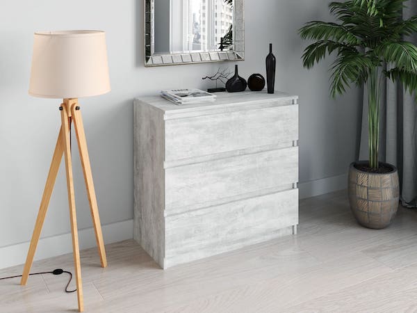 Порівняння цін на комоди з ДСП та дерева недорого купити